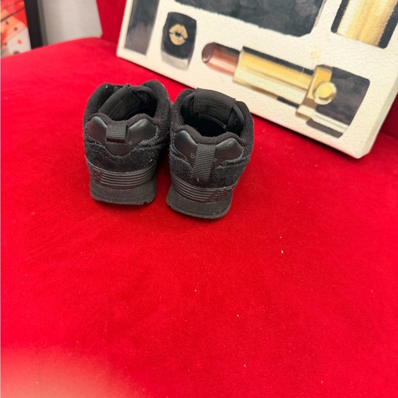 New Balance Kids Black Mesh & Suede Sneaker - Picture 3 of 4